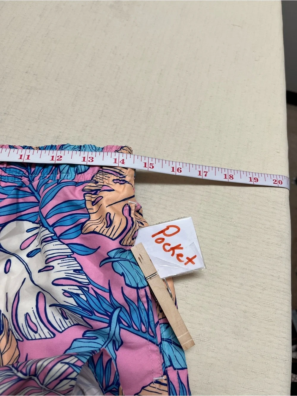 Boardies S tropical print swim shorts